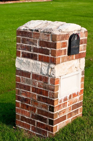 Brick Mailbox Installation in Wexford